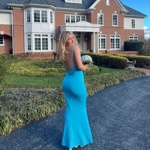 REVOLVE Blue Maxi Dress